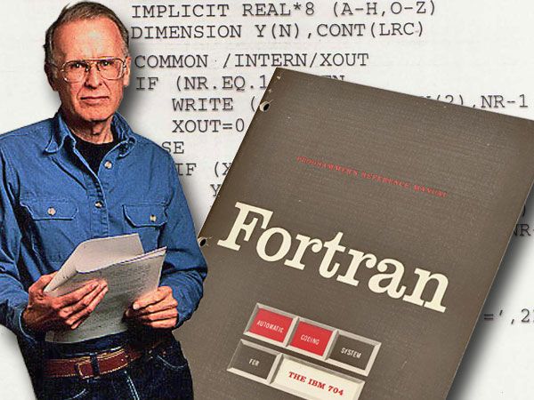 Запущена первая программа на языке FORTRAN